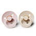 BIBS: Natural rubber pacifier 2-pack 0-6 M size S