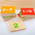BigJigs Toys: Cards for Learning Addition and Subtração Adicionar e subtrair caixa