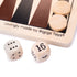 Giocattoli bigjigs: backgammon del gioco da tavolo in legno