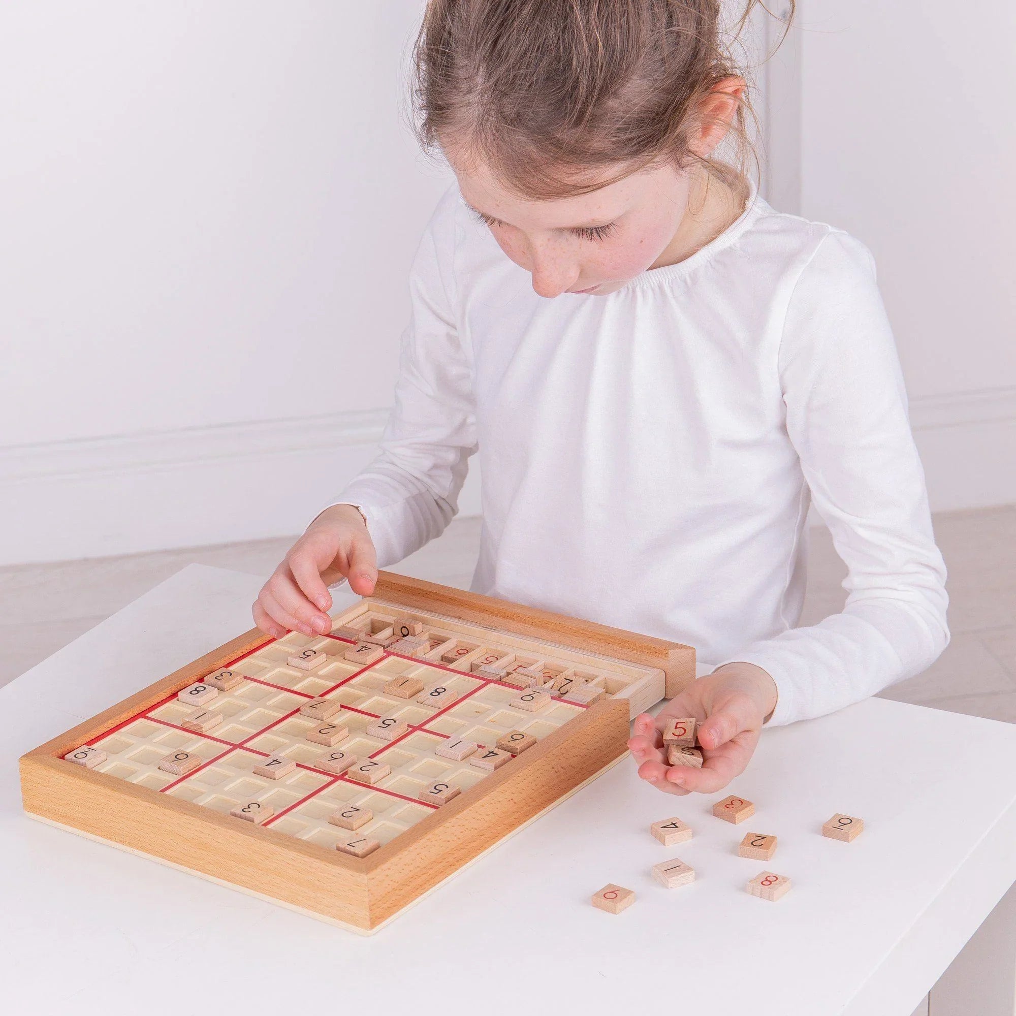 Giocattoli bigjigs: gioco di legno sudoku