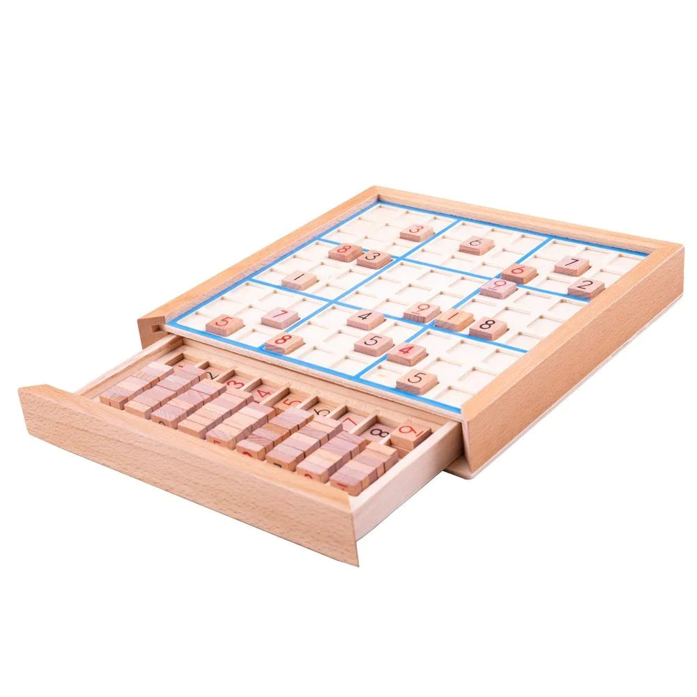 Bigjigs Toys: Ξύλινο παιχνίδι Sudoku