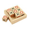Giocattoli Bigjigs: Wooden Mini Game of Circle Cross