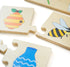 Bigjigs Spielzeug: Holzpuzzletuch kombinieren Dinge, die zusammen passen