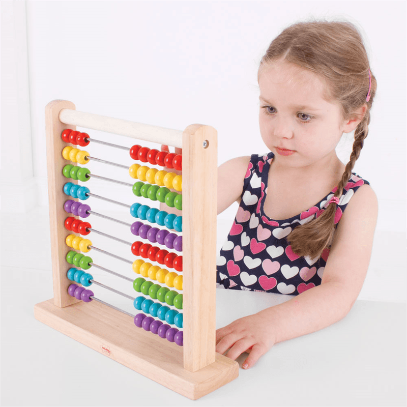 Jucării Bigjigs: Abacus Wooden Abacus