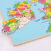 Hračky BigJigs: dřevěná mapa puzzle britských ostrovů