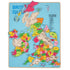 Bigjigs Toys: Mapa de quebra -cabeça de madeira das Ilhas Britânicas