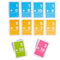 Giocattoli bigjigs: mazzo di carte per l'apprendimento dell'aggiunta 1-10
