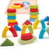 „Bigjig“ žaislai: arkos ir trikampiai dėlionės