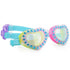 Bling2o: swimming goggles hearts I Love You Too Blue