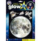 Brainstorm Toys: Glow in the Dark Moon fluorescerande klistermärken