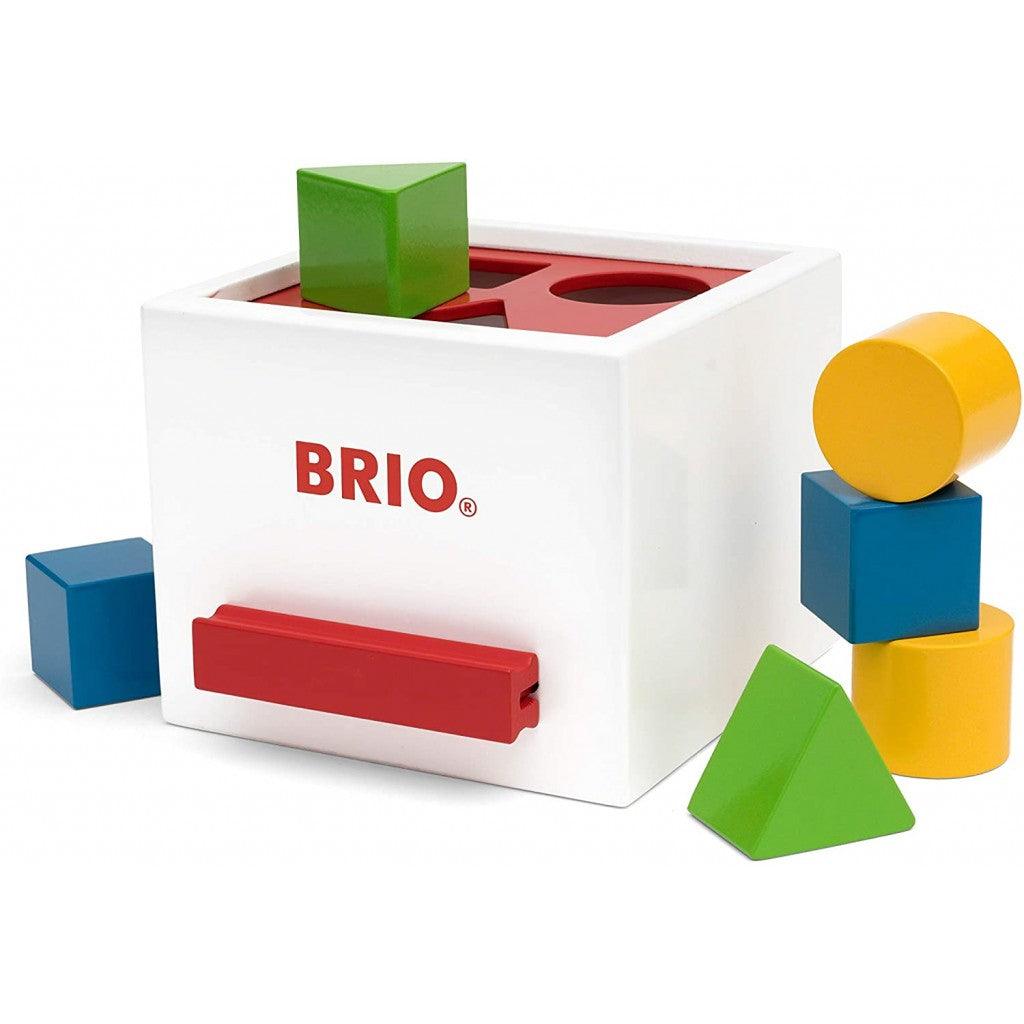 BRIO: Cutie de sortare a sortei de formă de lemn
