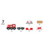 BRIO: freight train with World wagons