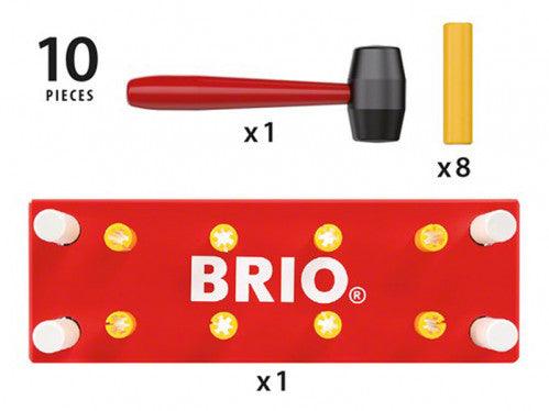 BRIO: Pounding Bench hammer punch