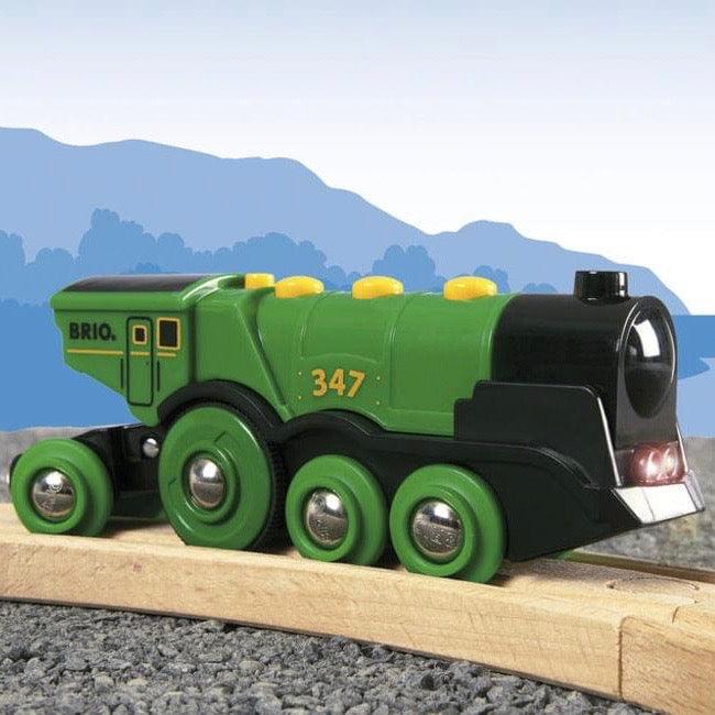 BRIO: green locomotive Big Green Action Locomotive World