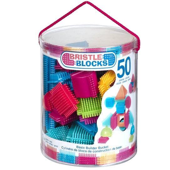 Bristle Blocks: hedgehog blocks Basic Builder Bucket 50 el. - Kidealo