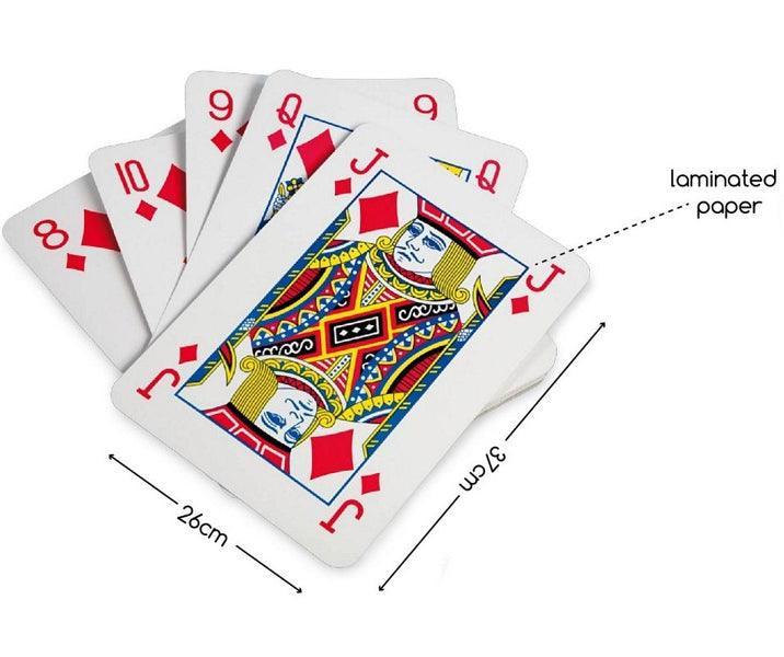 BuitenSpeel: XL playing cards - Kidealo