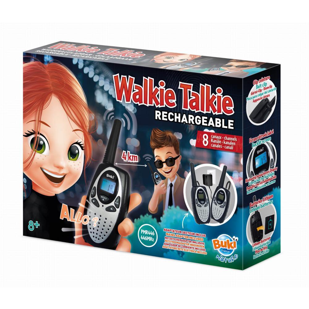 Buki: walkie talkie recarregável walkie talkies