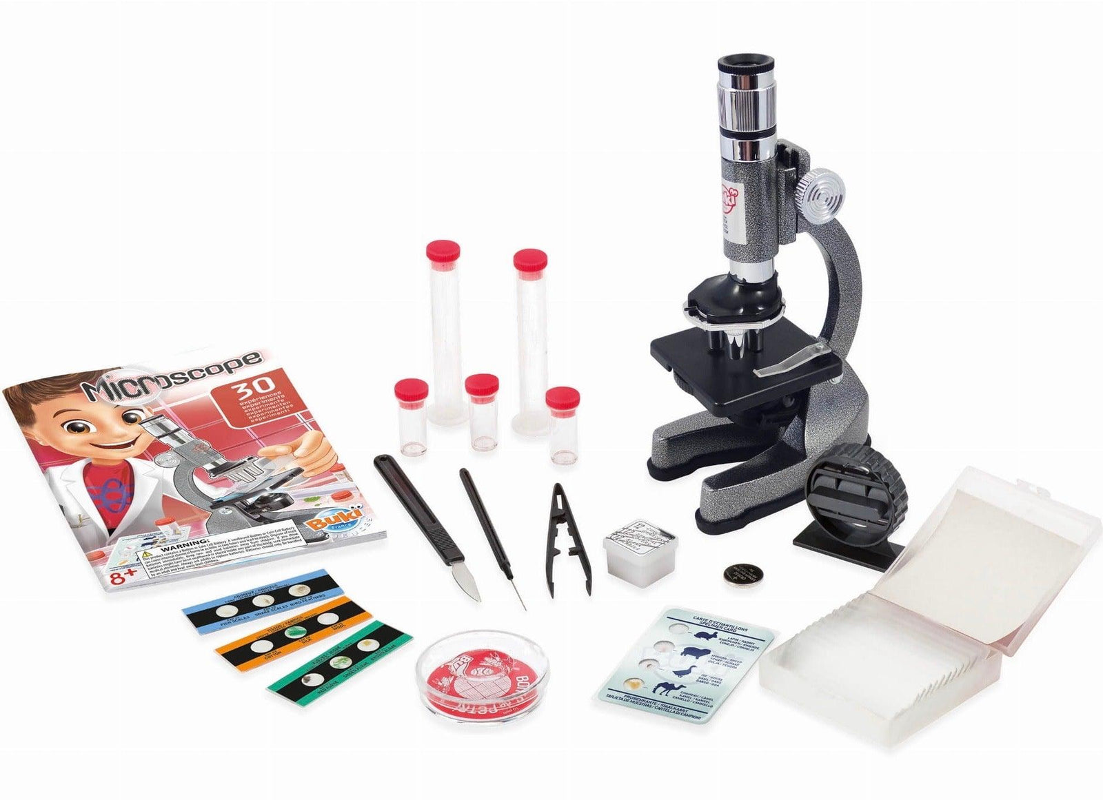 Buki: microscope 30 experiments
