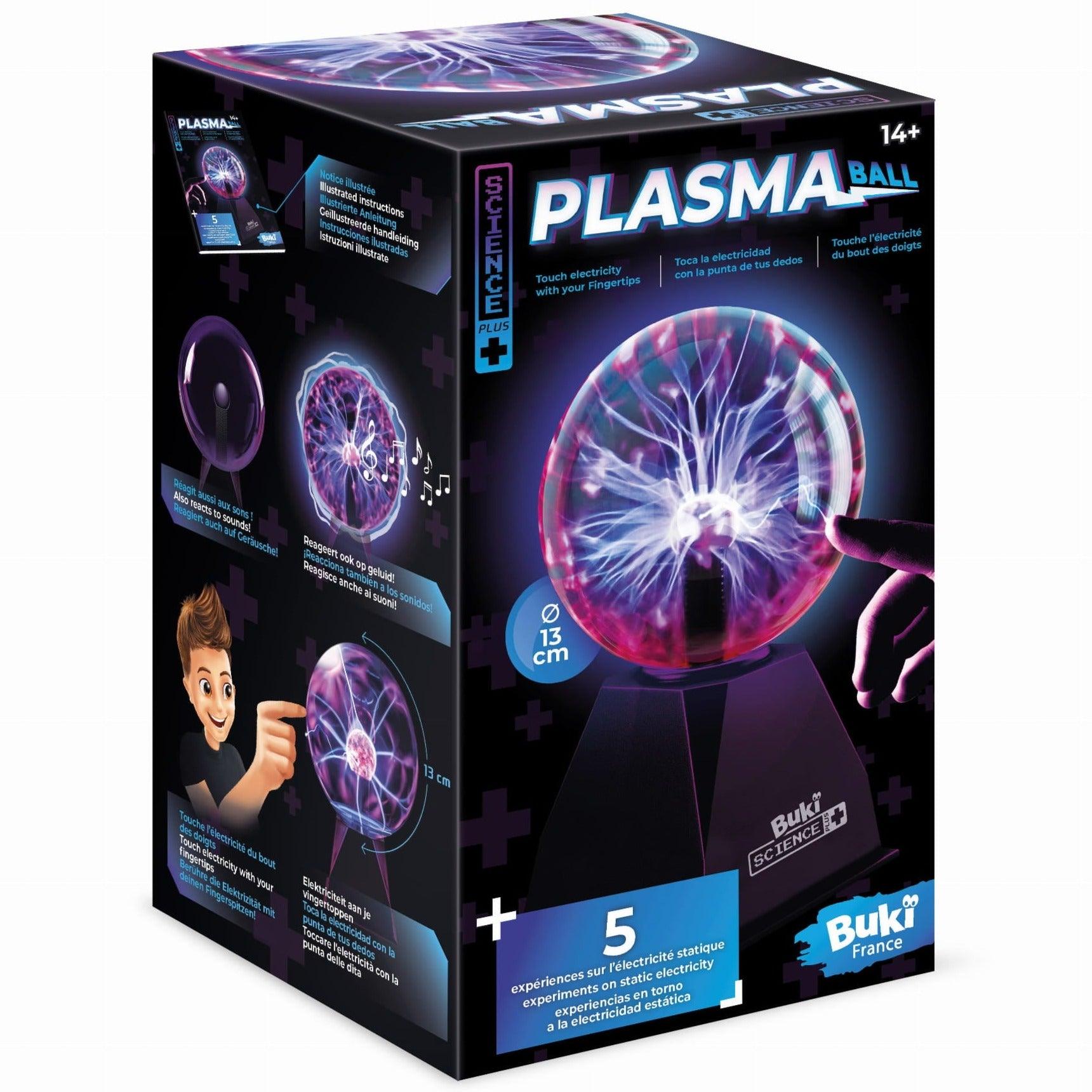 Buki: Bola de plasma brilhante 13 cm