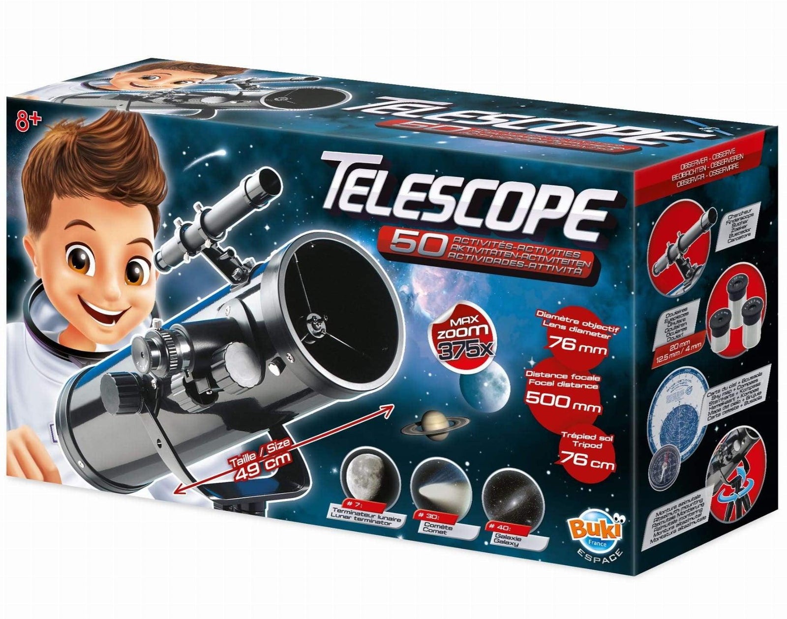 Buki: Mirror telescope 50 experience Telescope