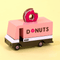 „Candylab“ žaislai: medinis maisto sunkvežimio spurgos furgonas