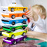 Candylabi mänguasjad: puidust autokiiruse võidusõitja ploom 50