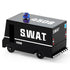 „Candylab“ žaislai: medinis automobilių swat furgonas