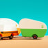 Candylabi mänguasjad: Pinecone Camper auto haagis