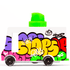Candylabi mänguasjad: Graffitti van puidust auto