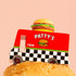 Hračky Candylab: Drevená hamburgerová dodávka