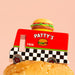 Играчки Candylab: Дървен ван за хамбургери