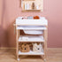 Childhome: wooden changing table with a bathtub