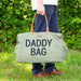 Childhome: Daddy Bag Kanwas Khaki