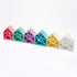 Dena: pastel silicone shapes 6 x Kid + House - Kidealo