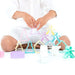 DENA: Pastell Silicone Formes 6 X Kid + House + Tree