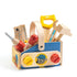 Djeco: дървена кутия за инструменти Minibrico