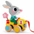 Djeco: wooden rabbit to pull Roulapic - Kidealo