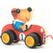Djeco: Leseni vlečni avtomobil Terreno Car