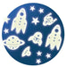 Djeco: fluorescent ceiling stickers Cosmos - Kidealo