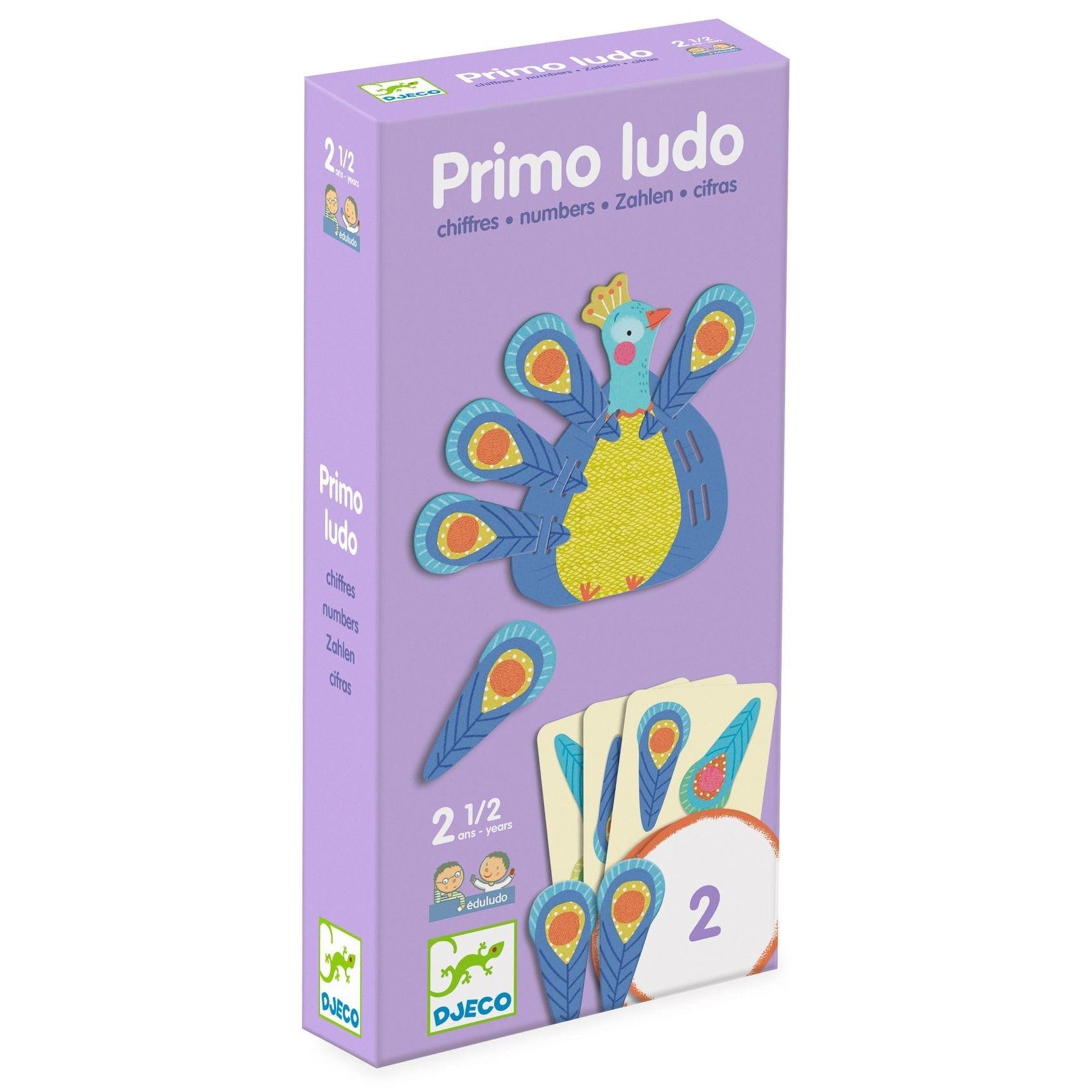 DJECO: Eduludo Primo Ludo Numbers Education Game éducatif