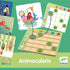 Djeco: Colores de aprendizaje de juego educativo Eduludo Animocolorix