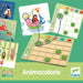 Djeco: pædagogisk spil læring farver Eduludo Animocolorix