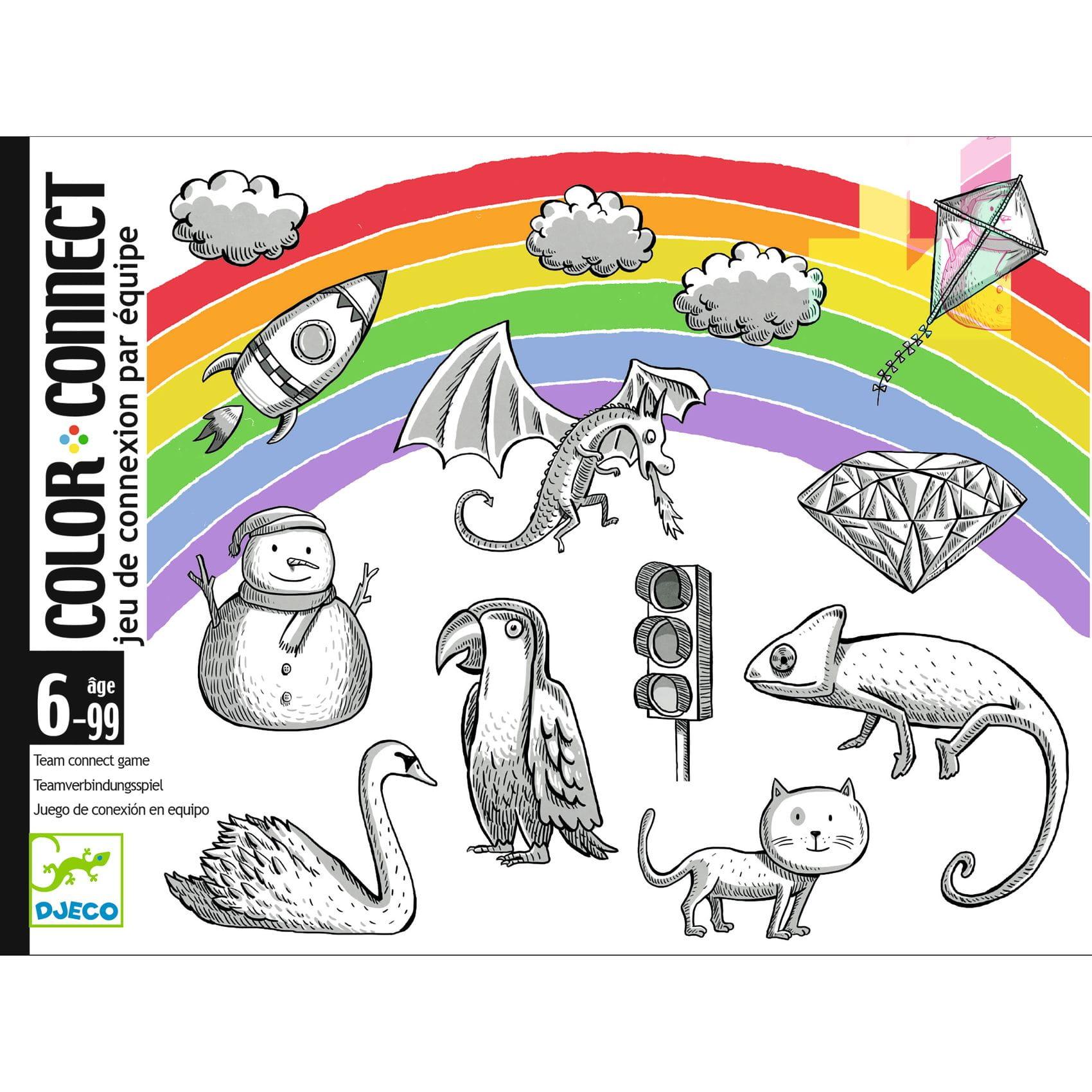 Djeco: Color Connect card game