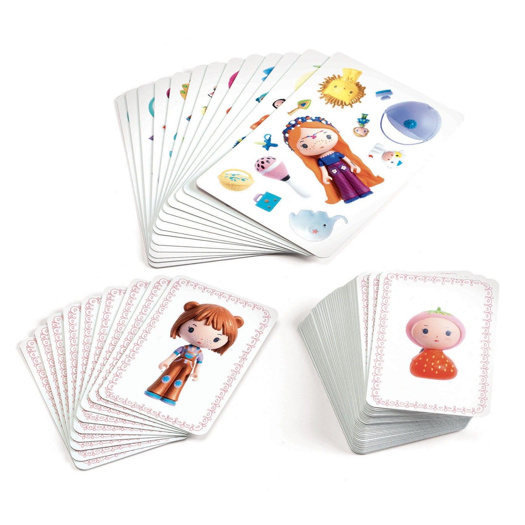 Djeco: Mini Meli Melo Små kortspel