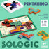 DJECO: jeu de puzzle Pentanimo