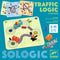 DJECO: Joc de puzzle pentru logica traficului