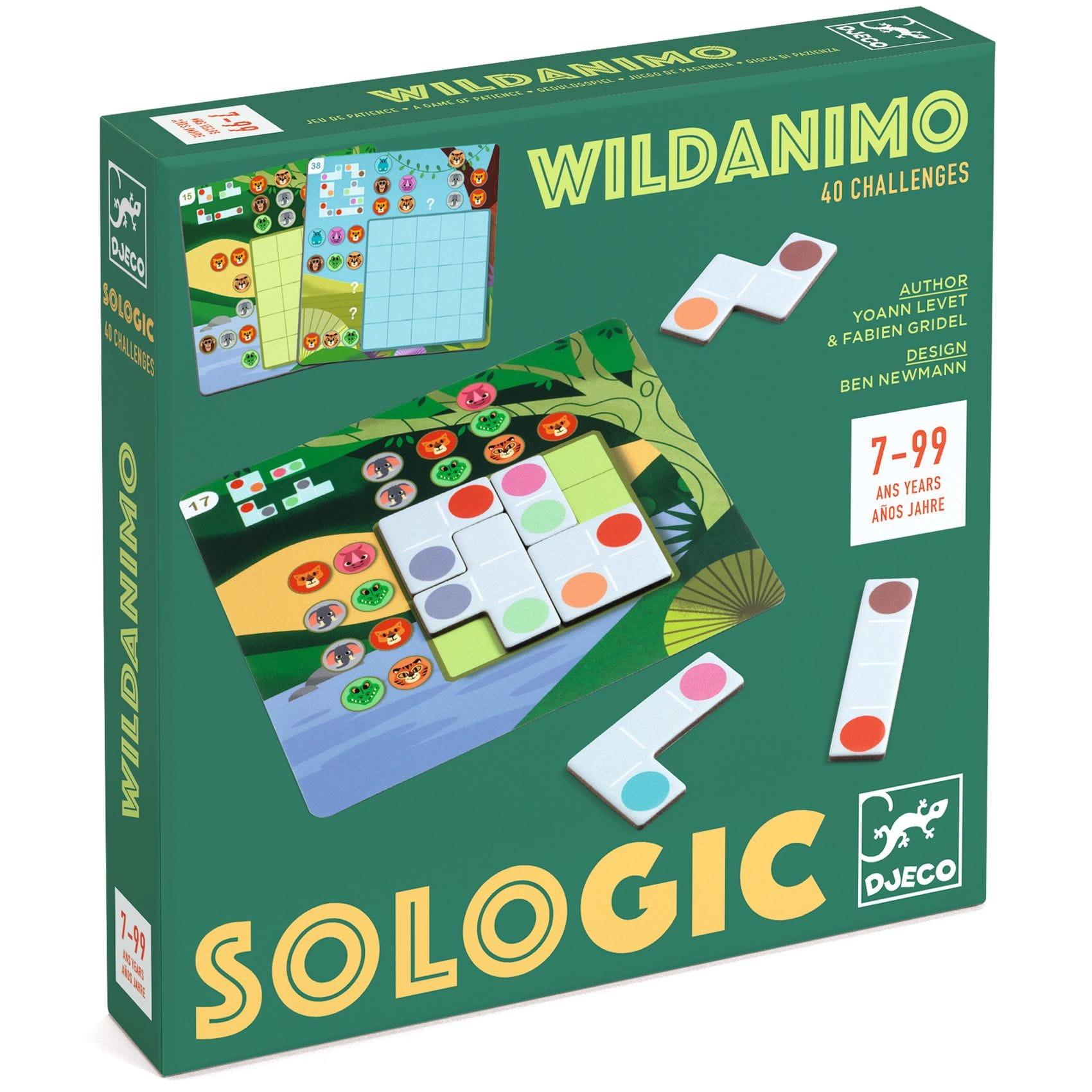 DJECO: jeu de puzzle de Wildanimo