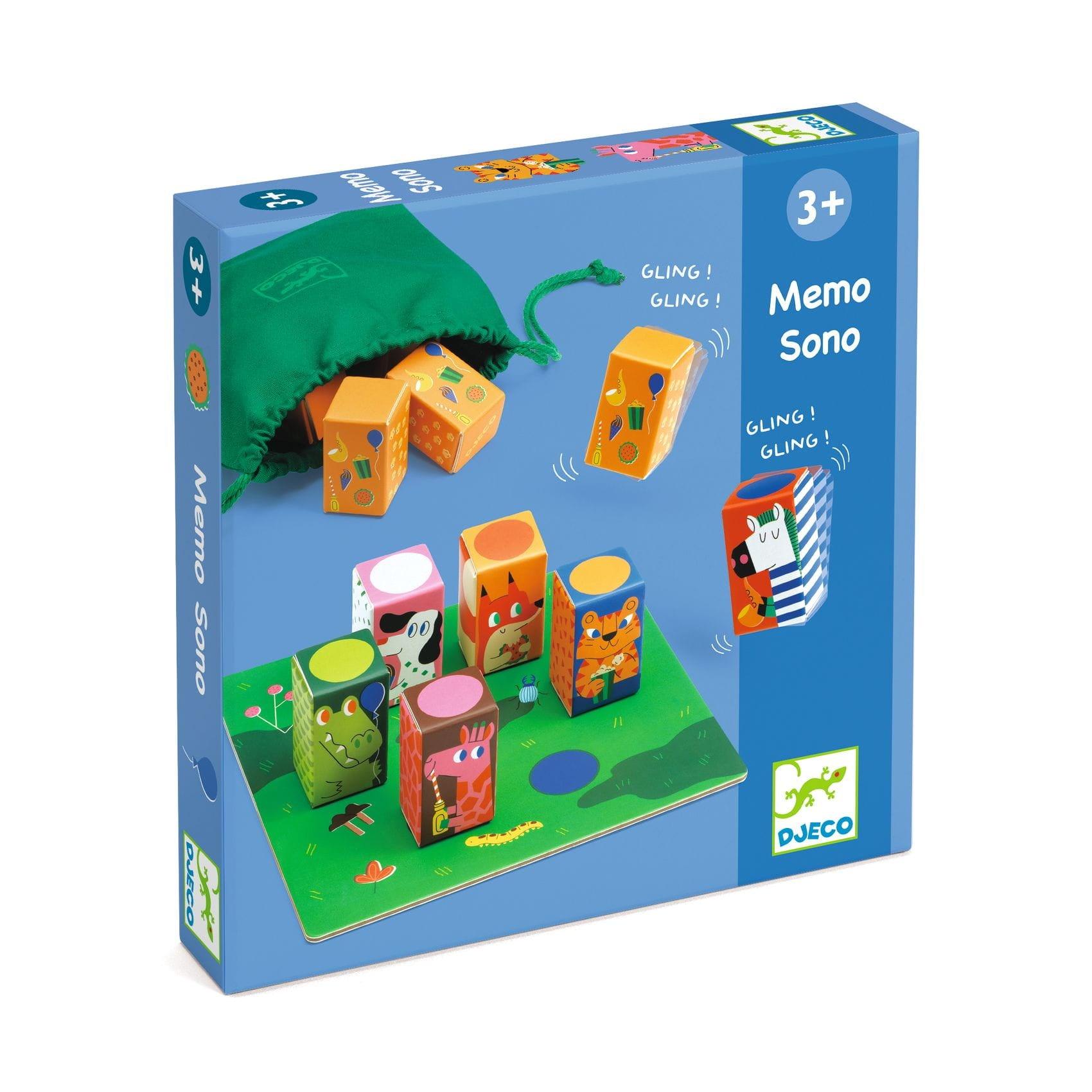 Djeco: Sensoro atmiņas spēles memo Sono