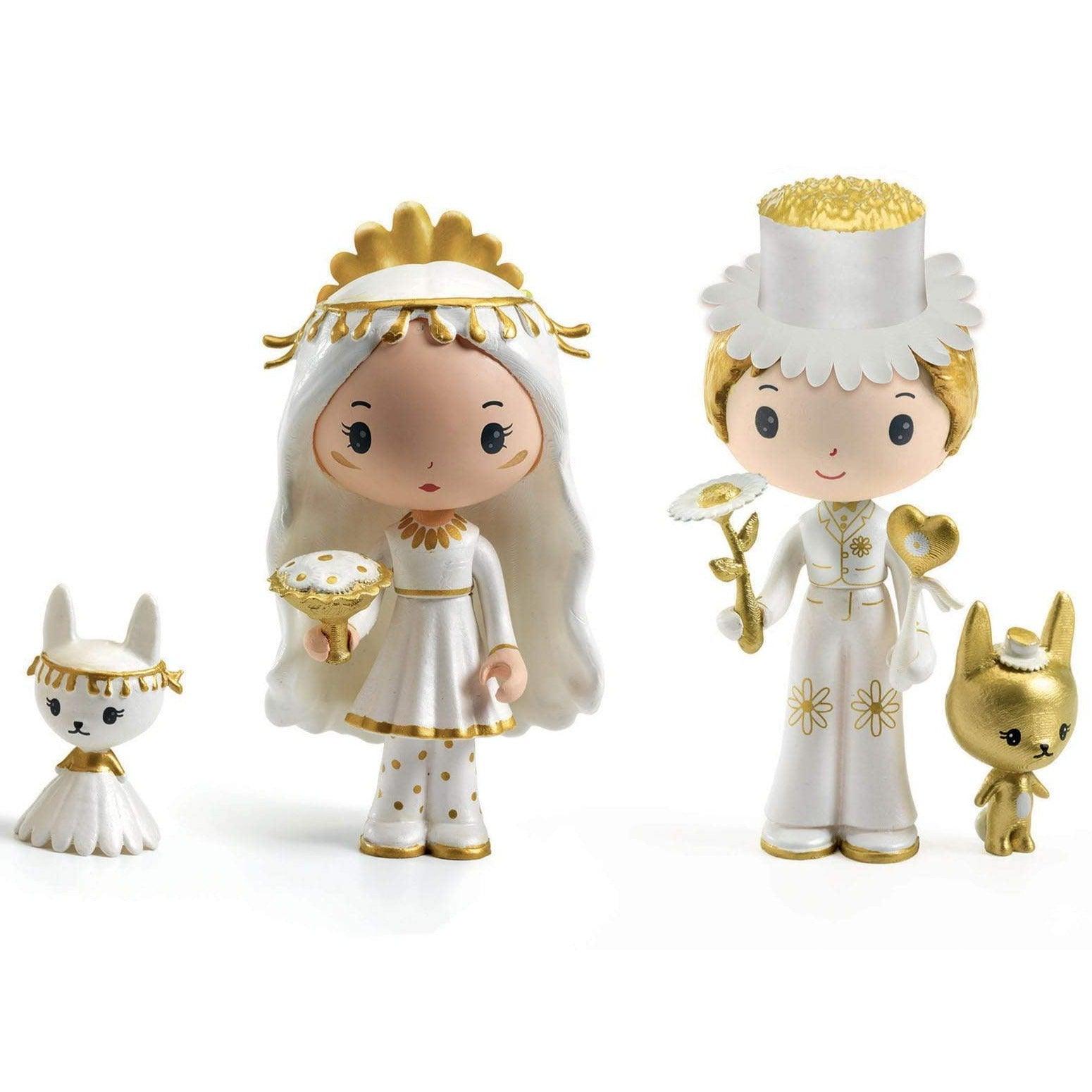 Djeco: Marguerite & Leopold Tinyly figurine dolls