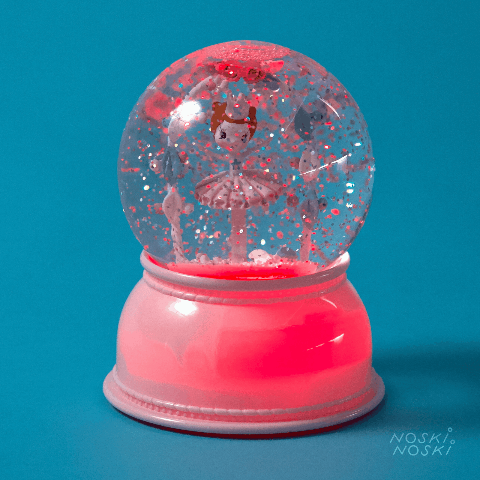 Djeco: ballerina lamp/snow globe - Kidealo